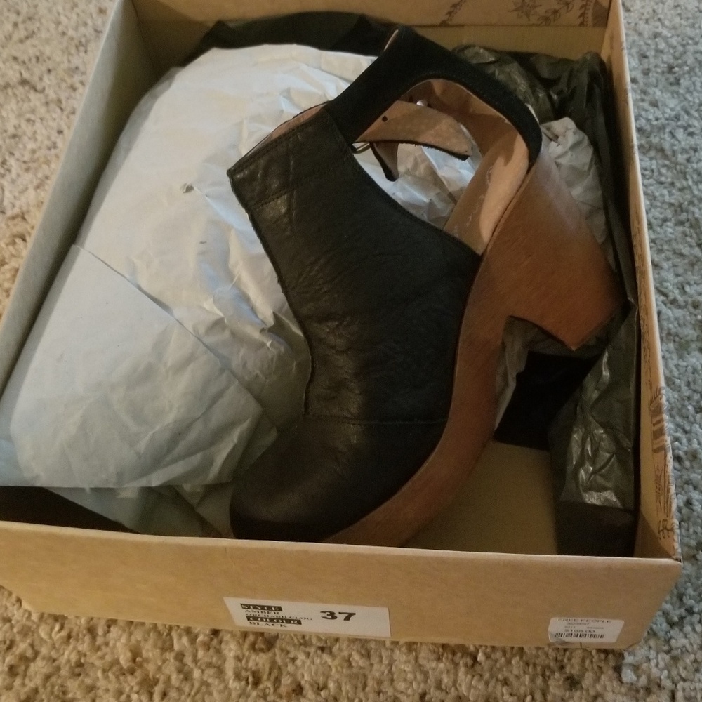 Free People Clog Style Shoes